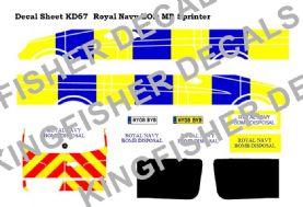 Royal Navy EOD Mercedes Benz Sprinter